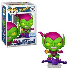 Funko Pop Marvel Spider-Man Animated Series Green Goblin Vinyl Figure #1502 READ